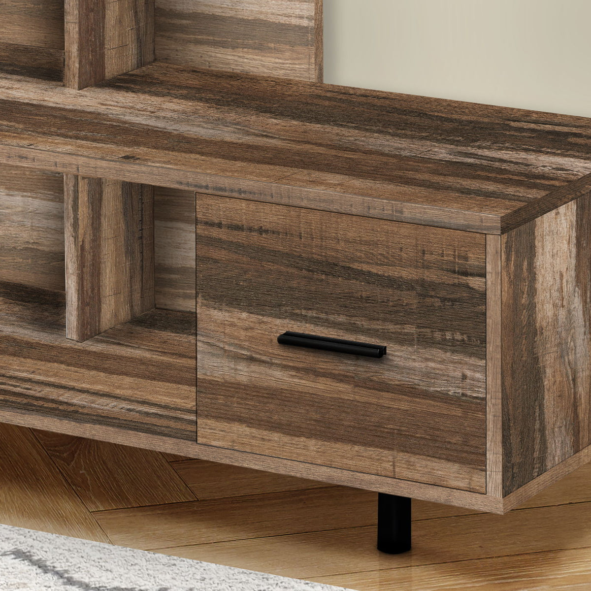 TV Stand, Console, Media Entertainment Center, Storage Drawer, Contemporary