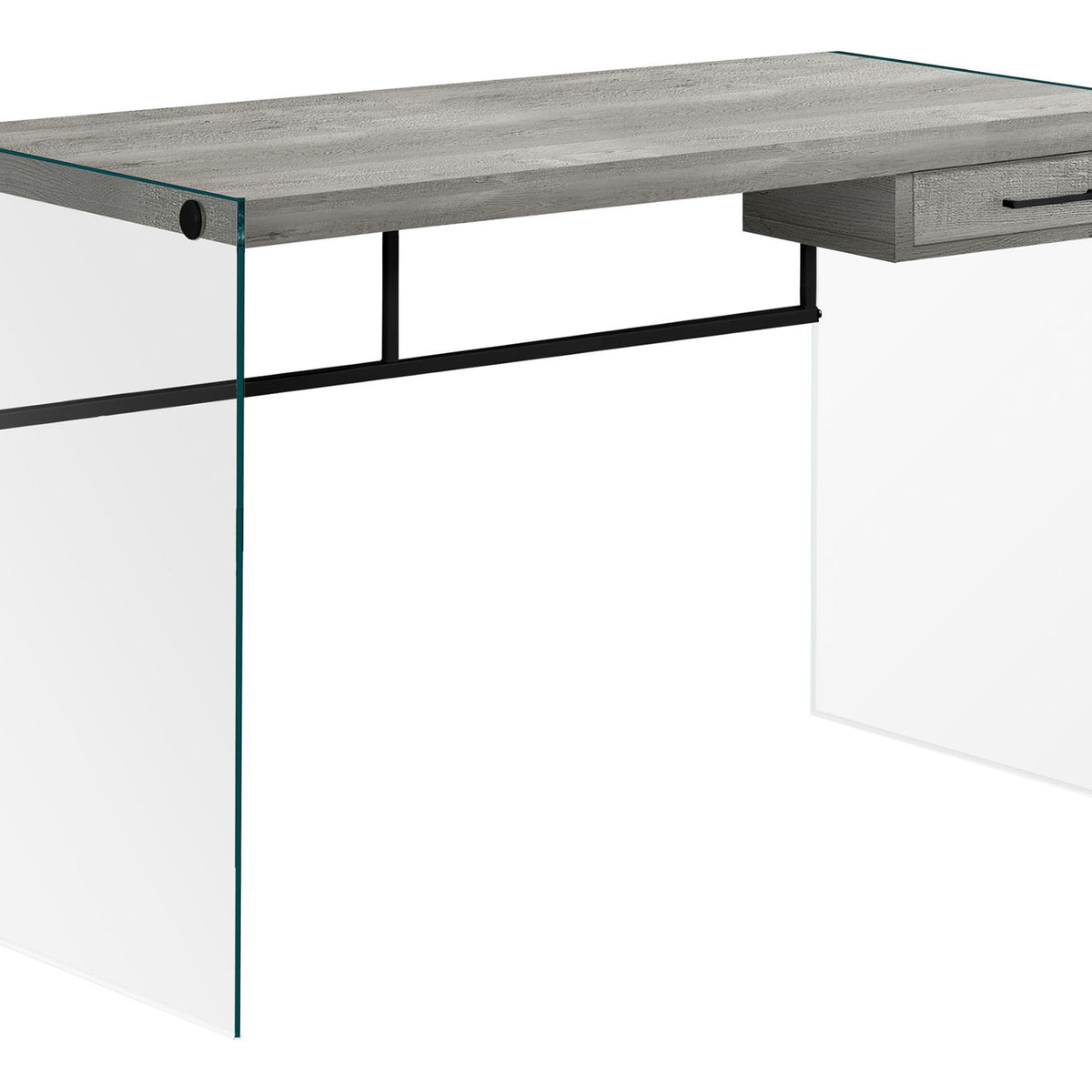 Contemporary Design Computer Desk For Home Office, Storage Drawers