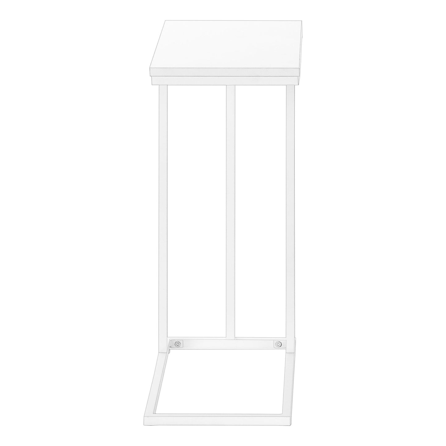 Accent Table Versatile Use, C - Shaped, Contemporary & Modern