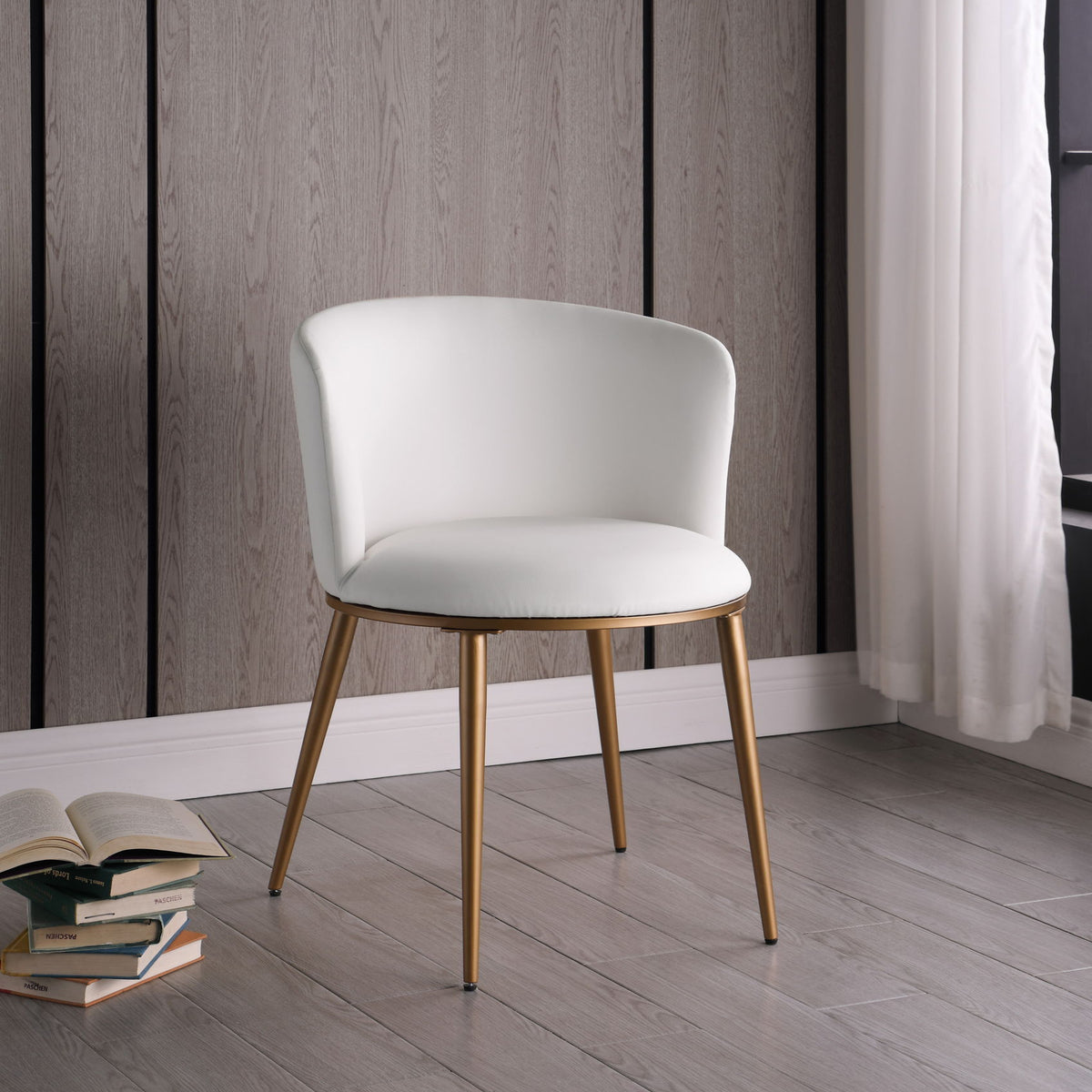 Skylar - Dining Chair with Gold Legs (Set of 2)