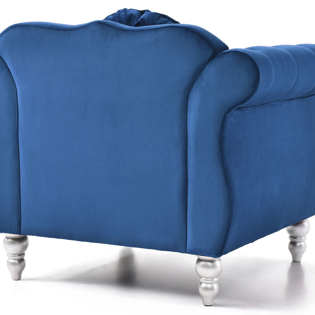 Chic Transitional Flared Arm Chair