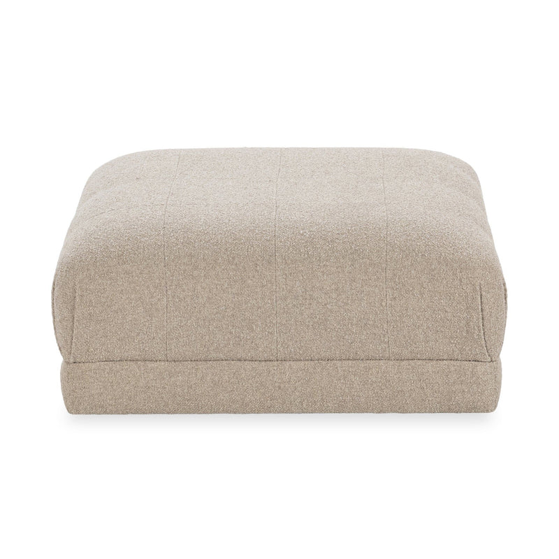 Adalynne - Upholstered Square Ottoman - Buttermilk