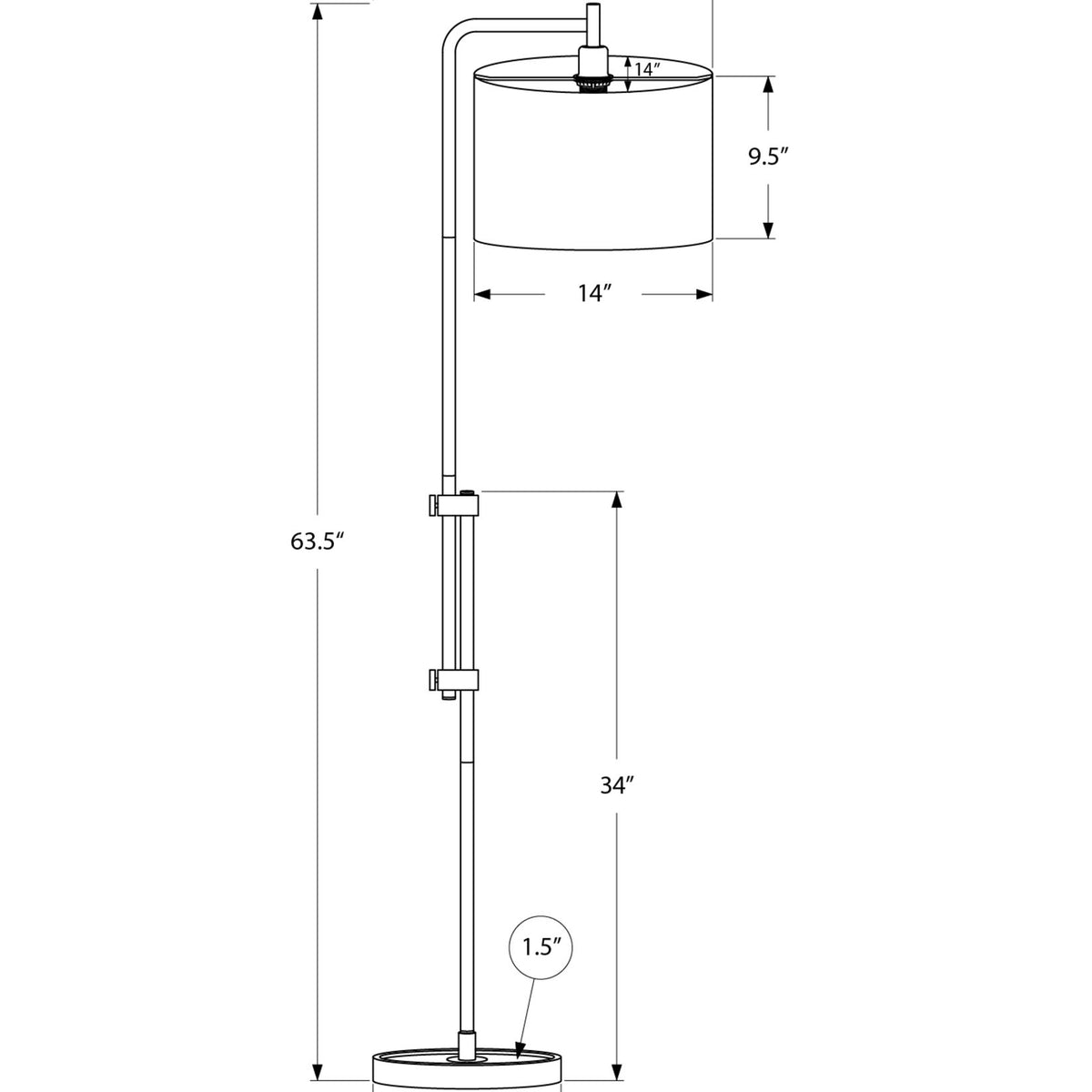 Lighting, Metal Floor Lamp