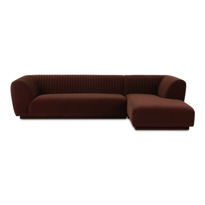 Zandro - Sectional Right - Dark Brown