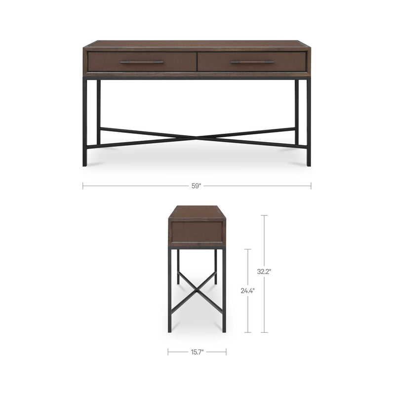 Mako - Console Table - Brown
