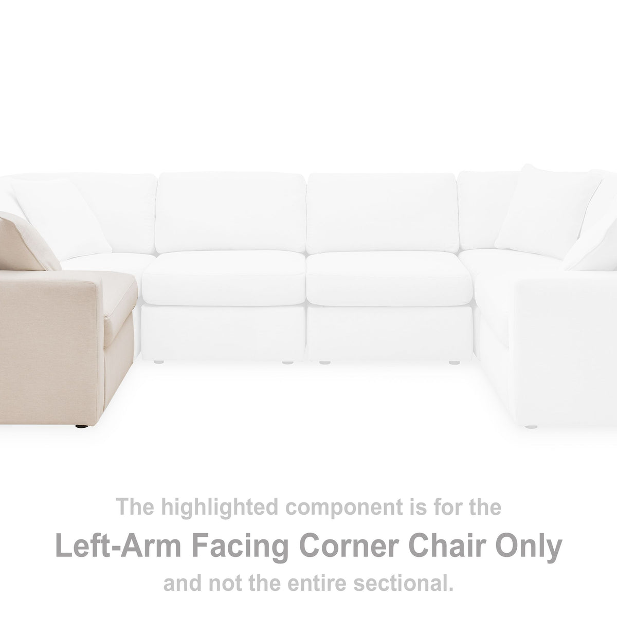 Modmax - Oyster - Laf Corner Chair