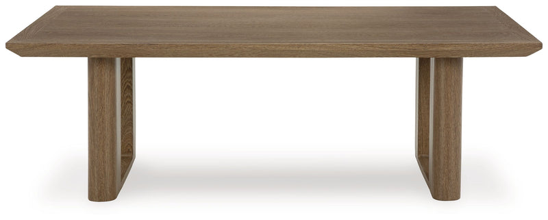 Serene Bay - Rectangular Cocktail Table - Dark Brown
