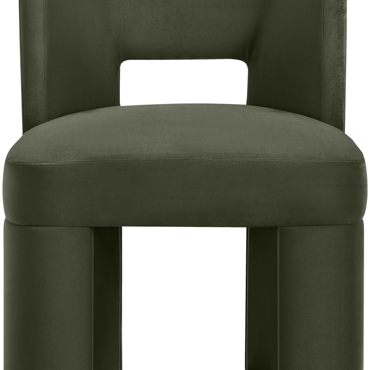 Zuno - Velvet Performance Fabric Upholstered Dining Chair (Set of 2)
