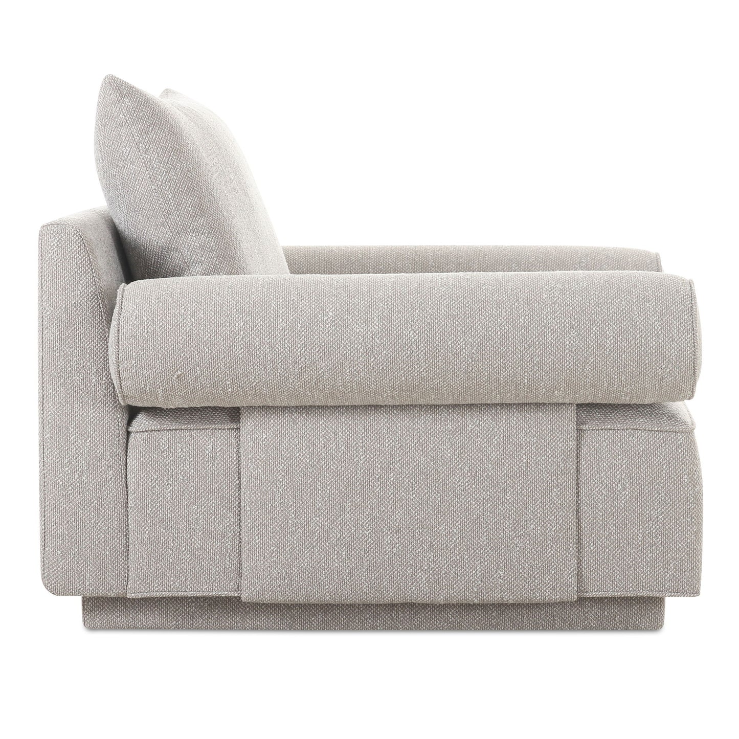 Rosello - Arm Chair - Light Gray