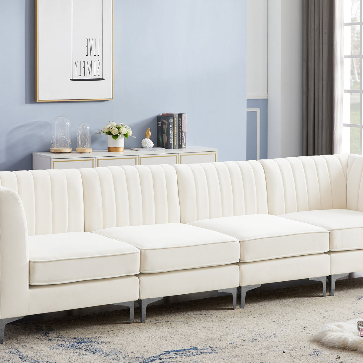 Alina - Modular 4 Seat Sofa