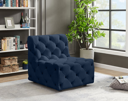 Tuft - Armless Chair - Navy