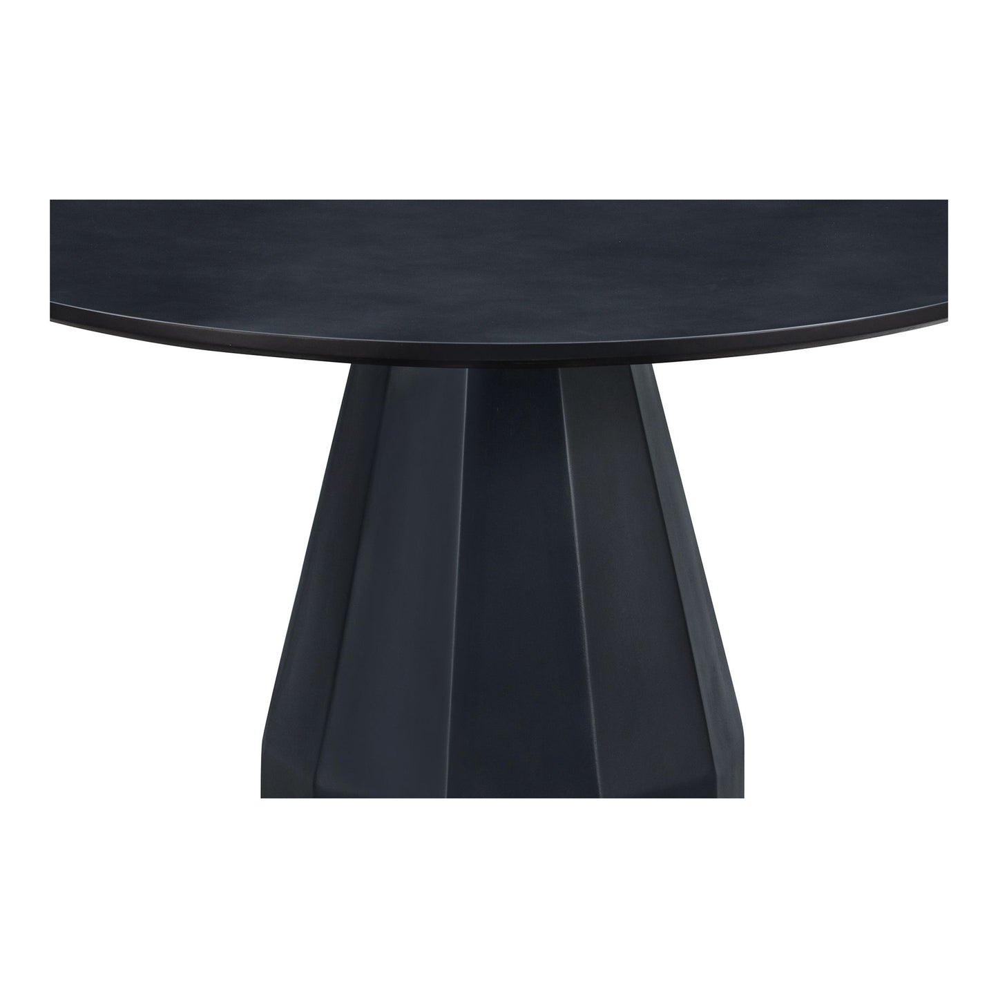 Templo - Outdoor Dining Table - Black - Concrete