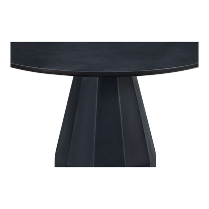 Templo - Outdoor Dining Table - Black - Concrete