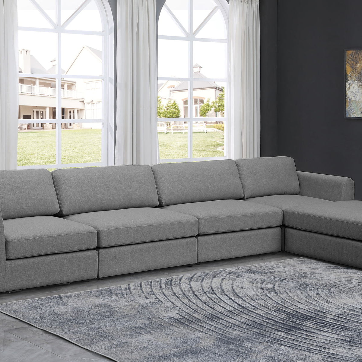 Beckham - 5 Piece Modular L-Shaped Sectional