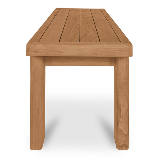 Marina - Outdoor Dining Bench - Light Brown