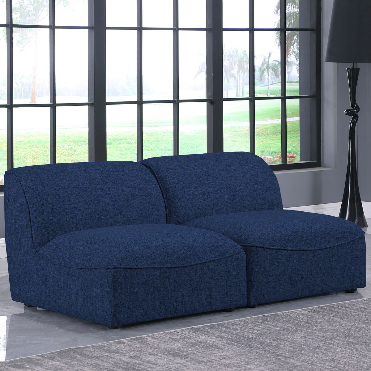 Miramar - 2 Seat Armless Modular Sofa