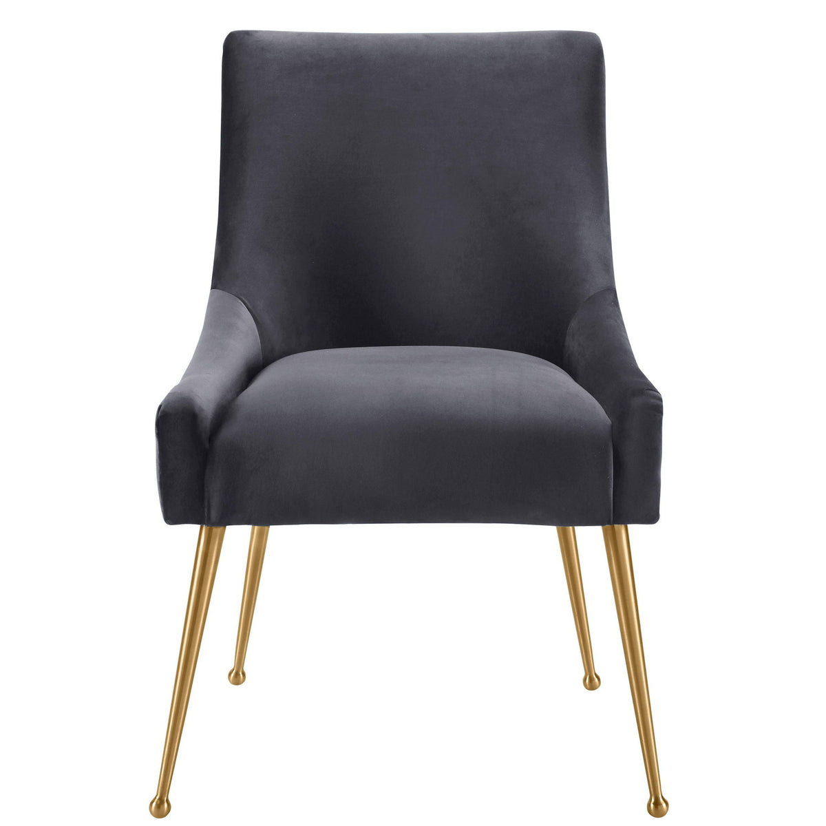Beatrix - Pleated Velvet Side Chair