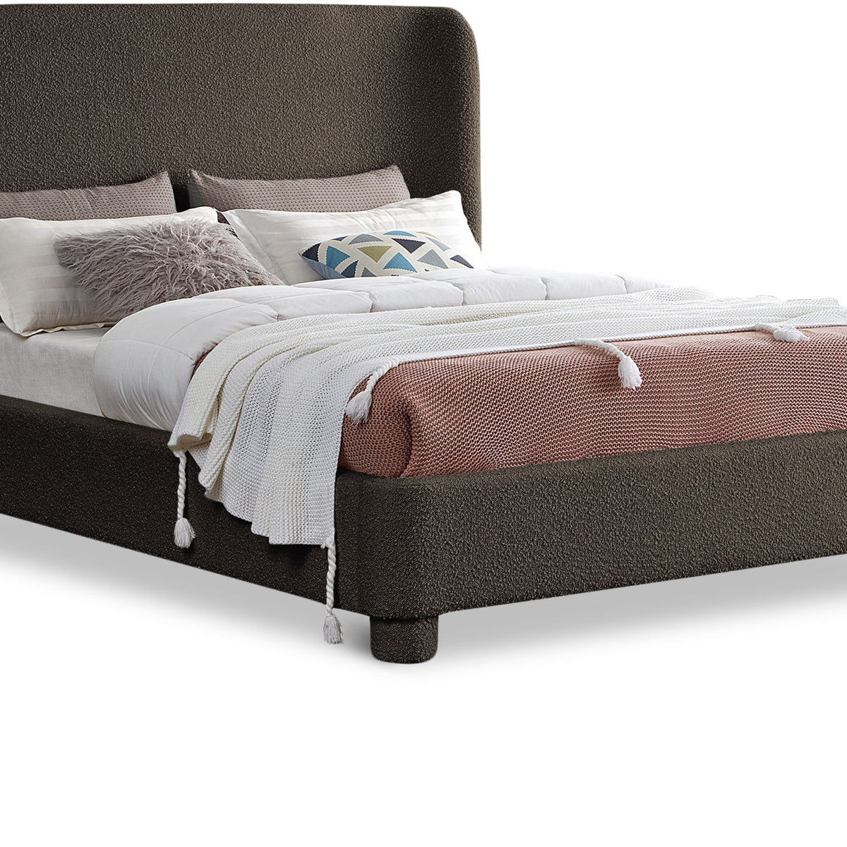 Penny - Boucle Fabric Bed