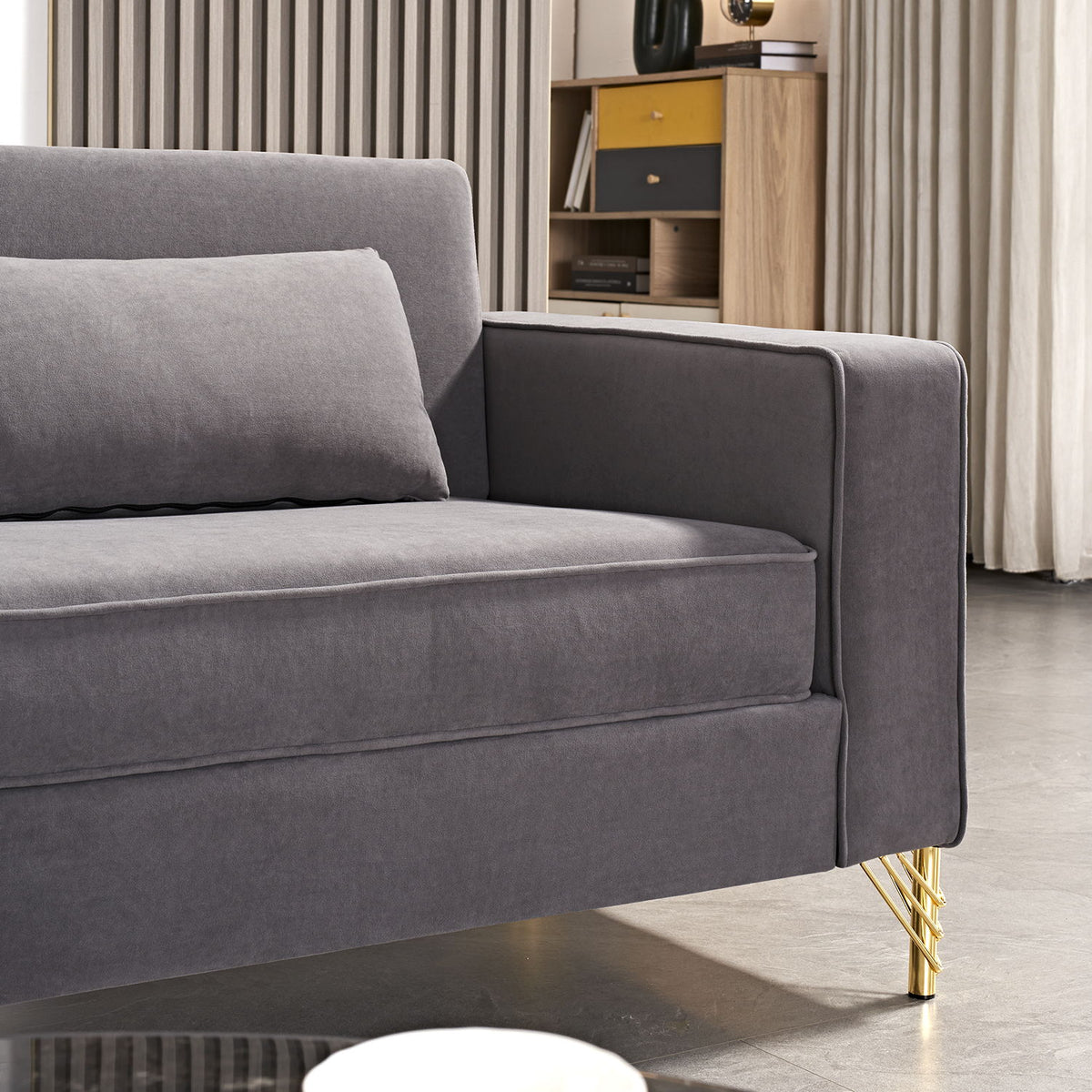 Aesthetic 3 Seater Couch With Classic Modern Appeal And Luxurious Soft Comfort
