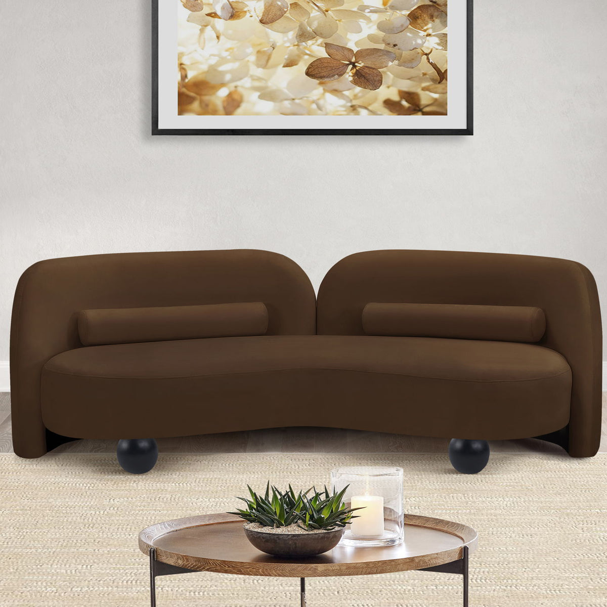 Daphne - Velvet Sofa