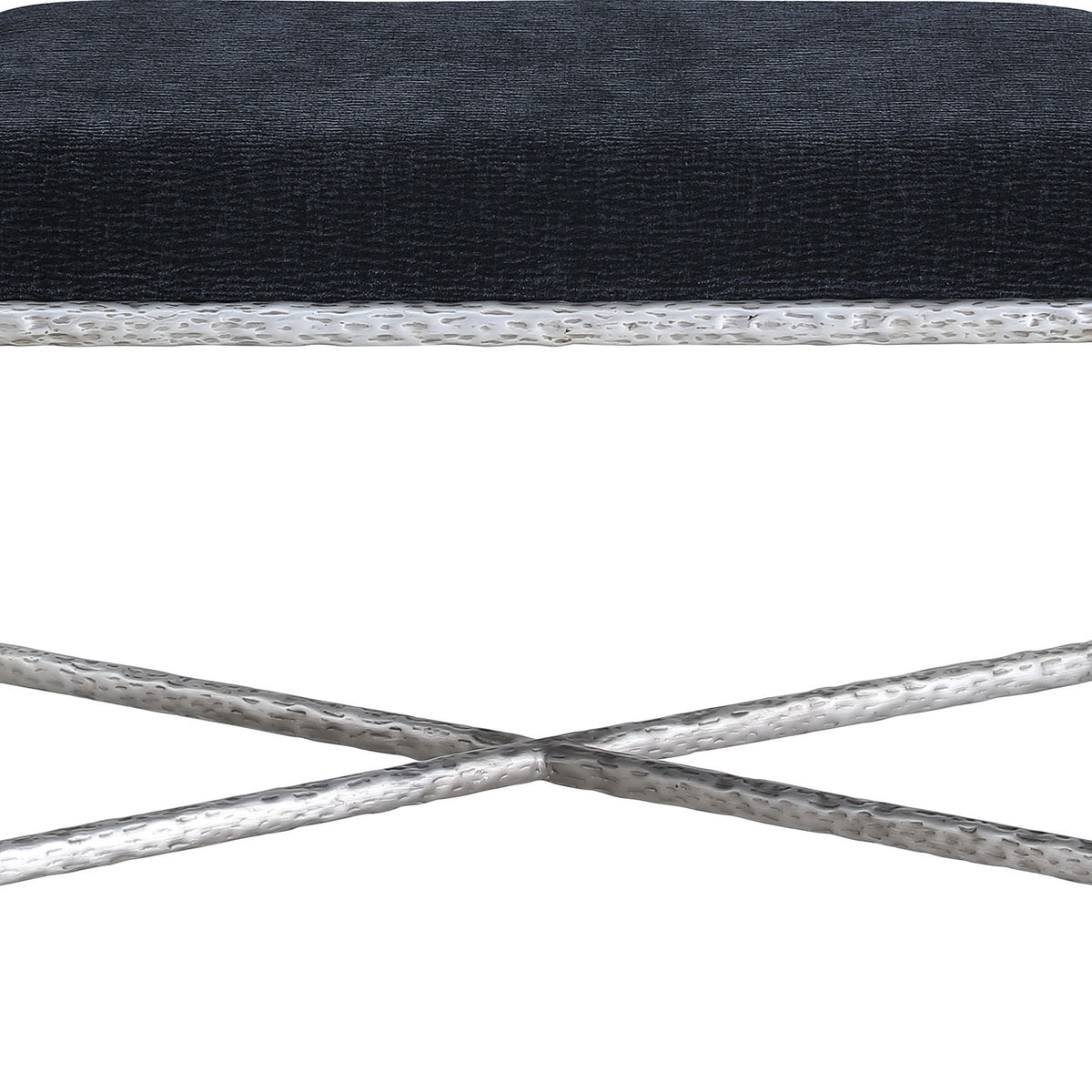 Valley - Bench With Silver Frame