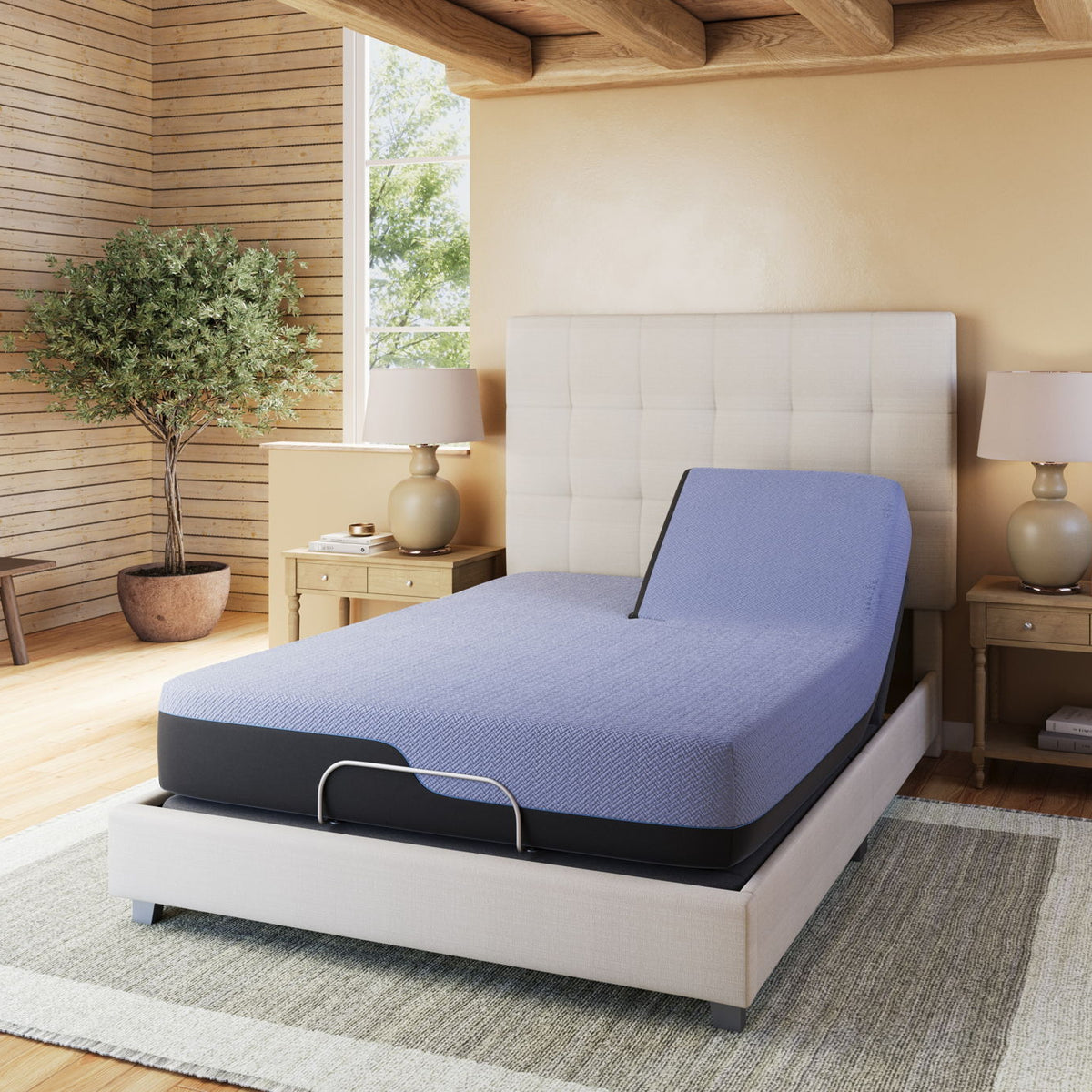 Refresh - 12" Flex Head Hybrid Cooling Gelcare Memory Foam And Coil Mattress