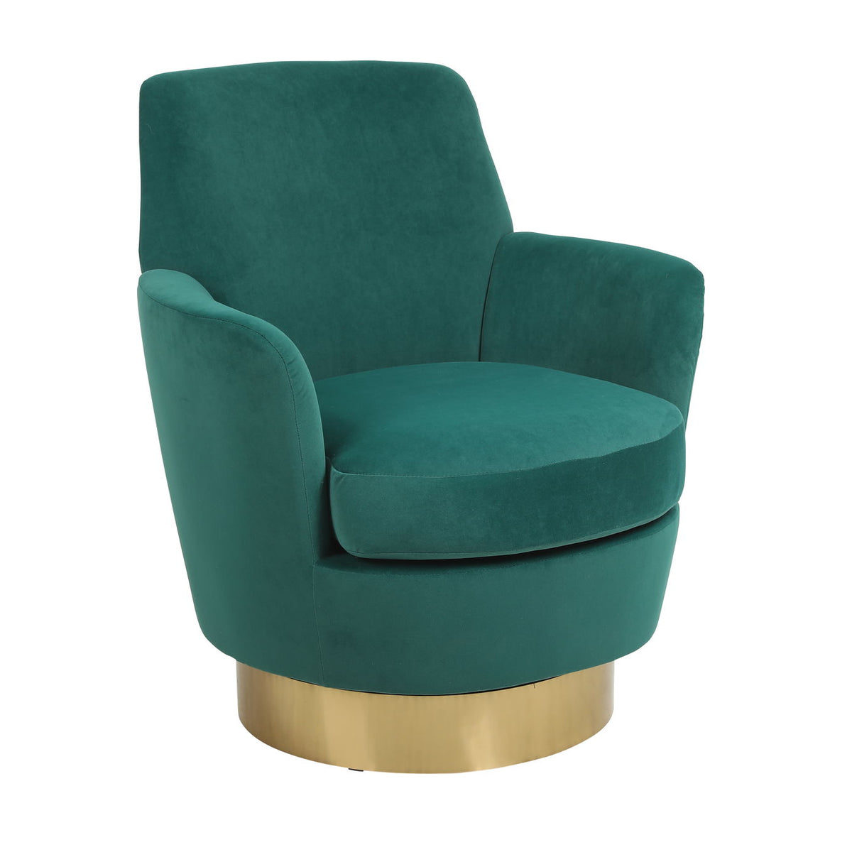 Teddy Swivel Barrel Chair, Swivel Accent Chairs Armchair For Living Room