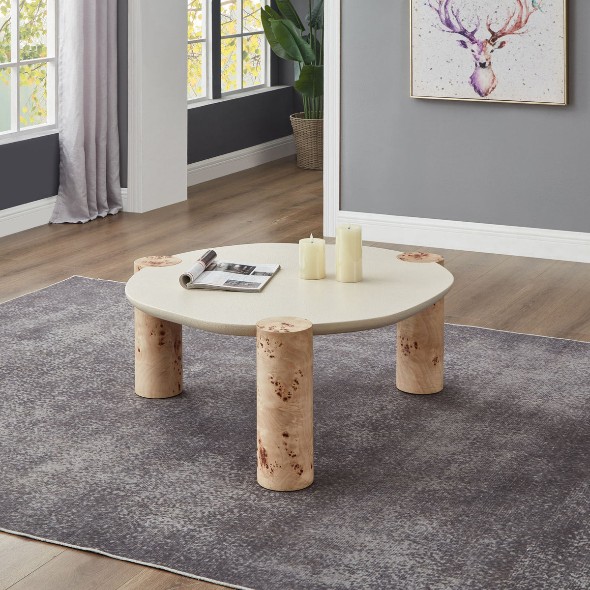 Thor - Burl Wood Table