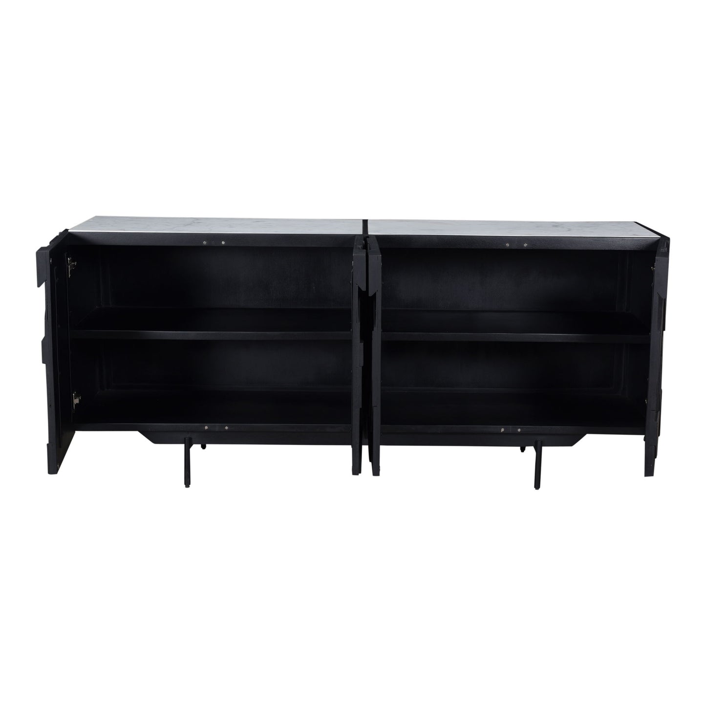 Kattan - Sideboard - Black - Wood