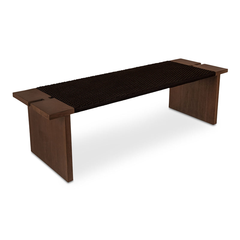 Merritt - Bench - Dark Brown