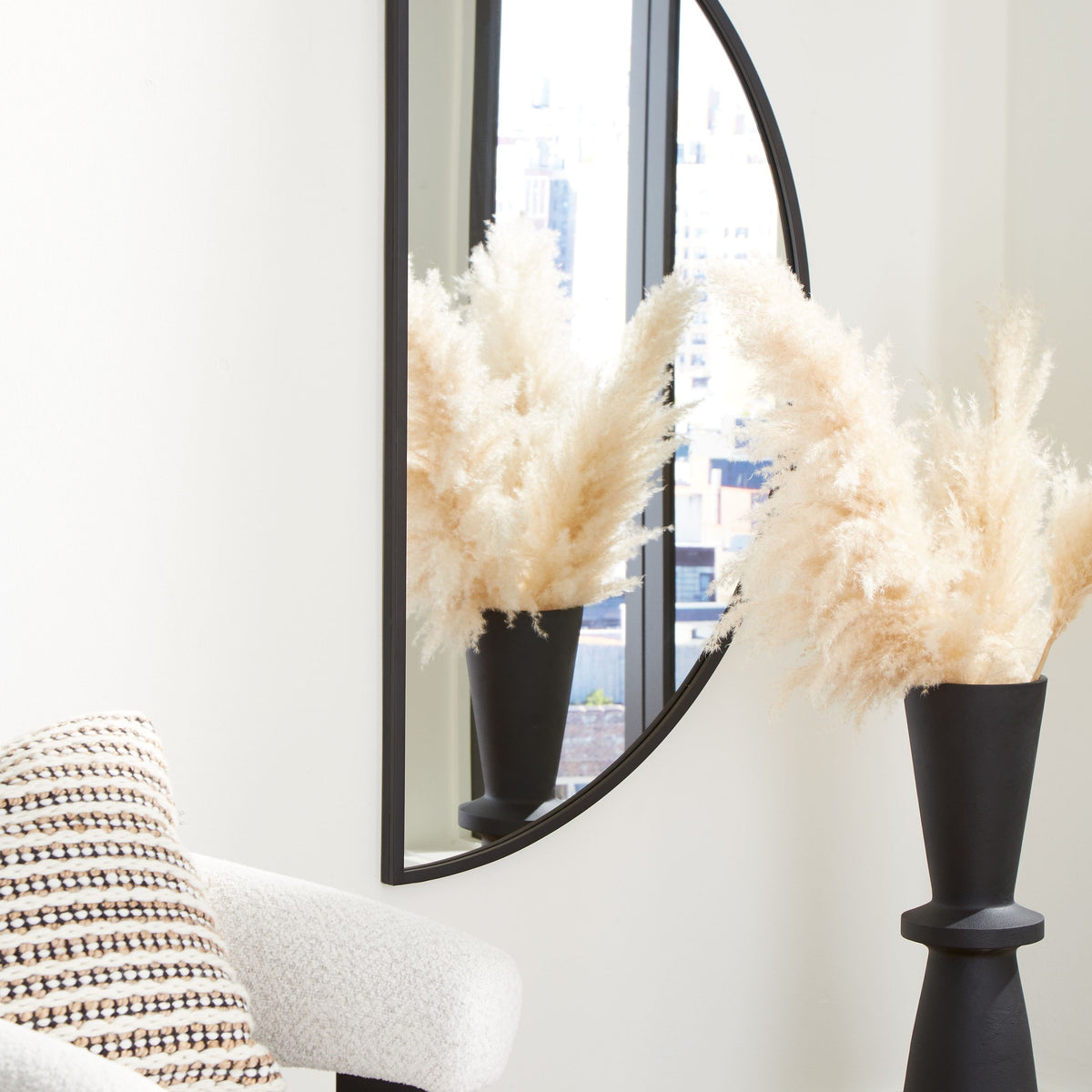Denlow - Accent Mirror - Black