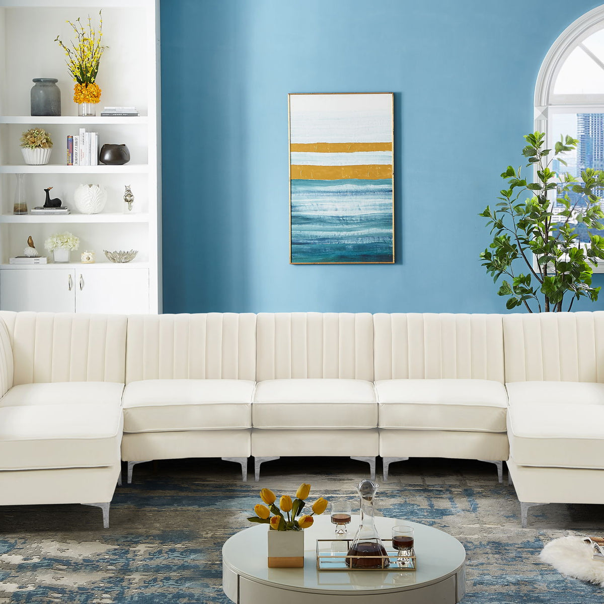 Alina - 7 Piece Modular Sectional