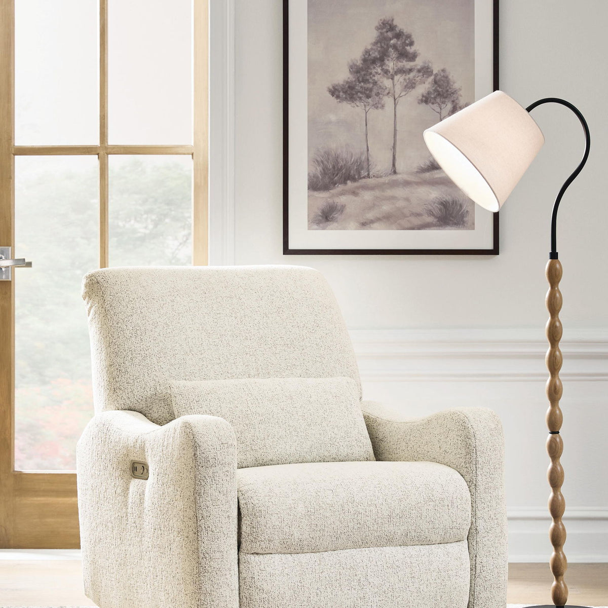 Cleo Pier - Power AutoGlide Recliner - Chai