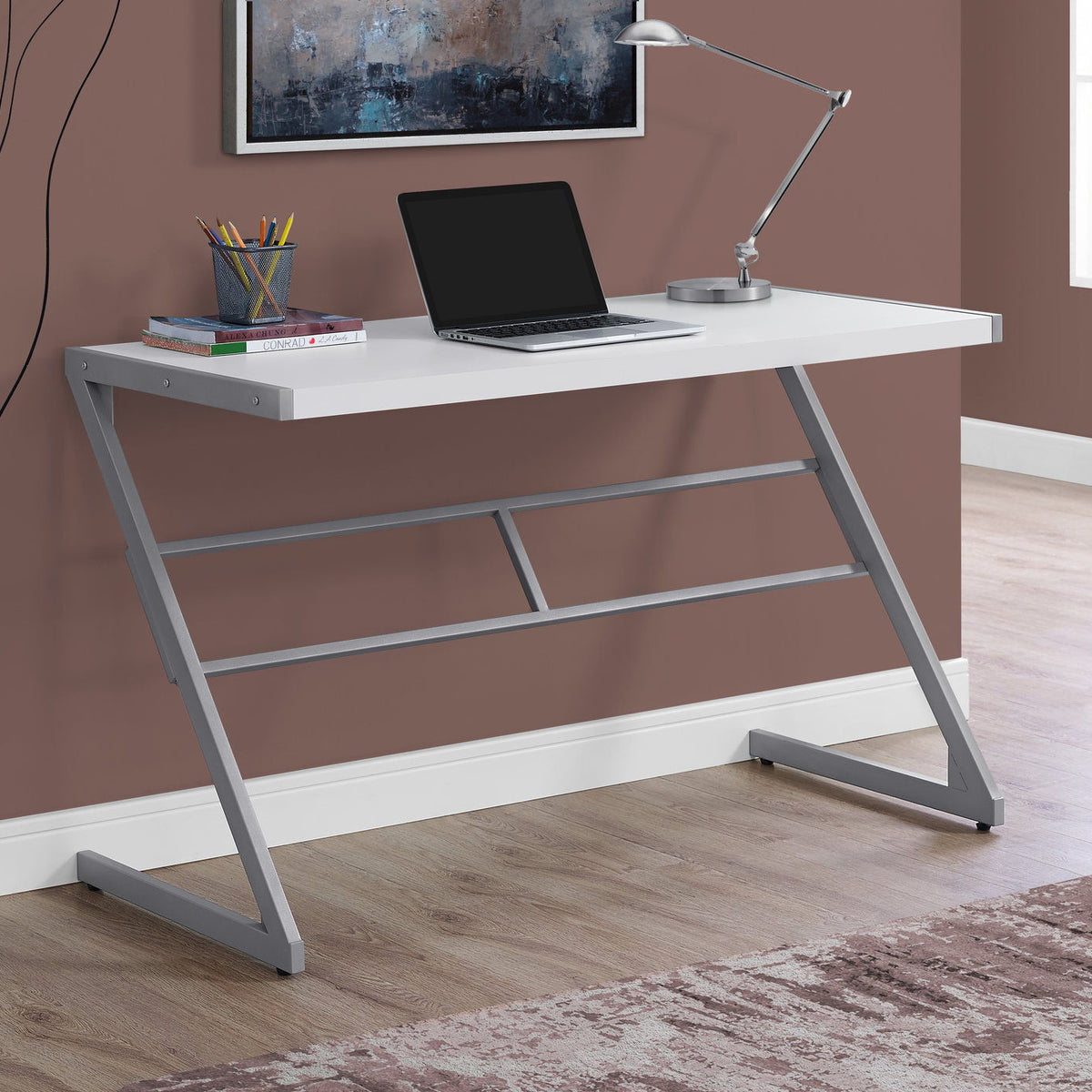 Computer Desk For Home Office, Chic Modern Design, Contemporary & Modern
