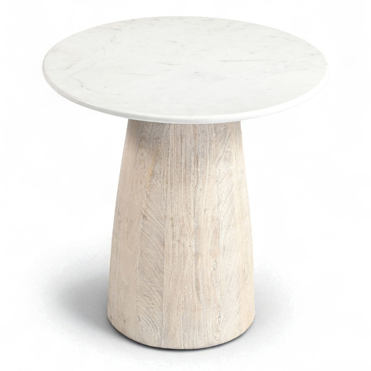 Liona - Marble And Mango Wood Table
