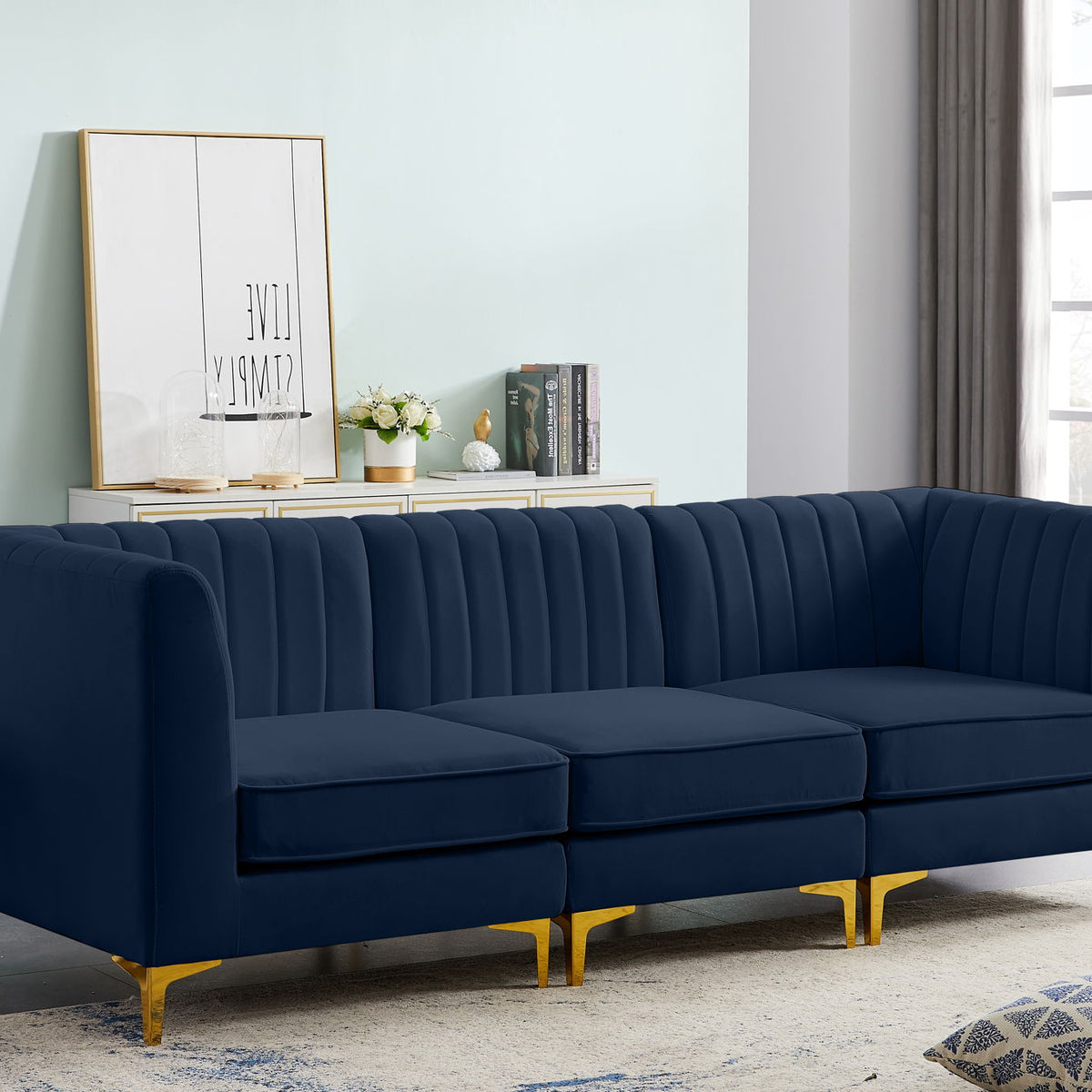 Alina - 3 Piece Modular Sectional