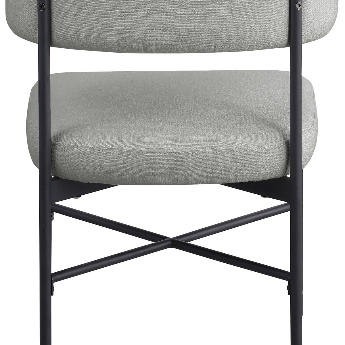 Rivage - Durable Dining Chair With Black Frame (Set of 2)