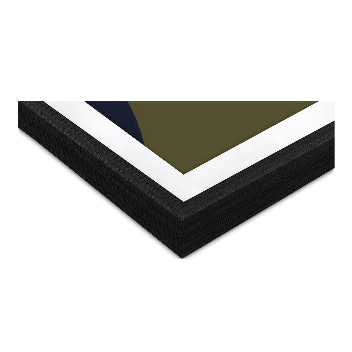 Sola - Framed Print - Blue / Dark Green