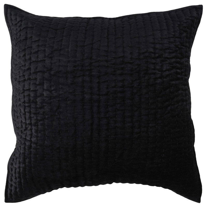 Bari - Velvet Sham - Onyx