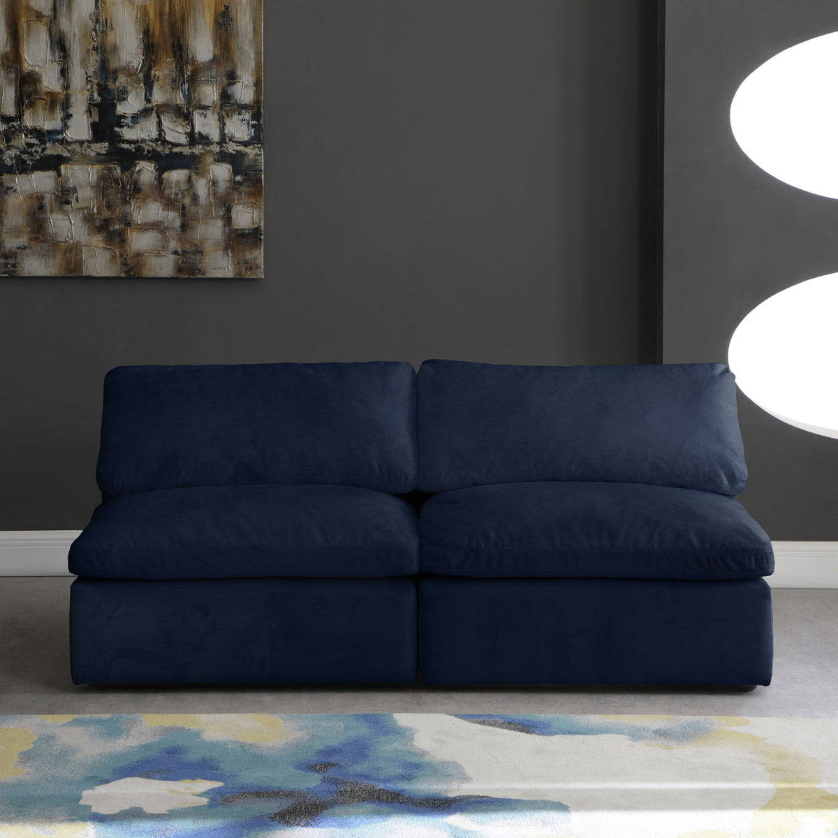Cozy - Modular Armless 2 Seat Sofa