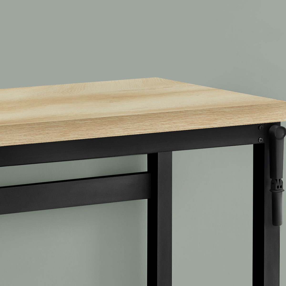 Computer Desk, Home Office, Standing, Adjustable, Laptop, Contemporary & Modern