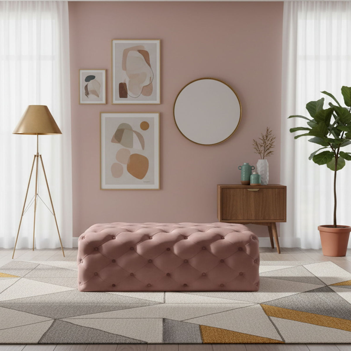 Casey - Bench Ottoman