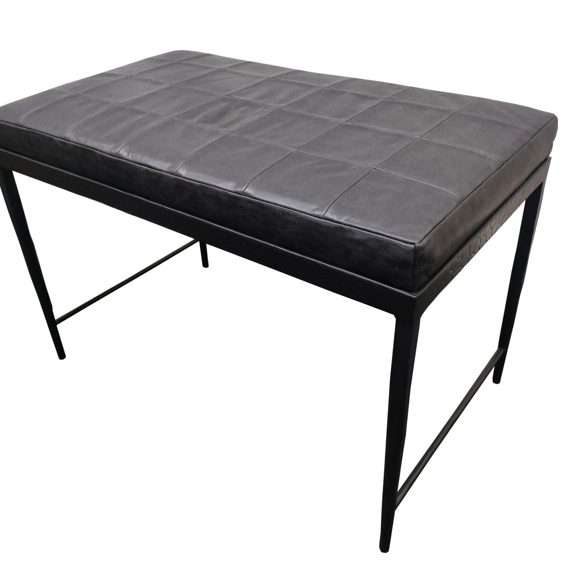 Malo - 28" Leather Bench