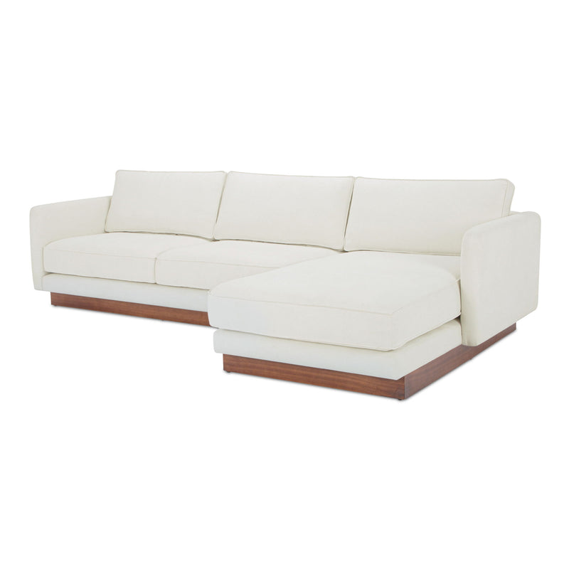 Vernon - Right Sectional - White