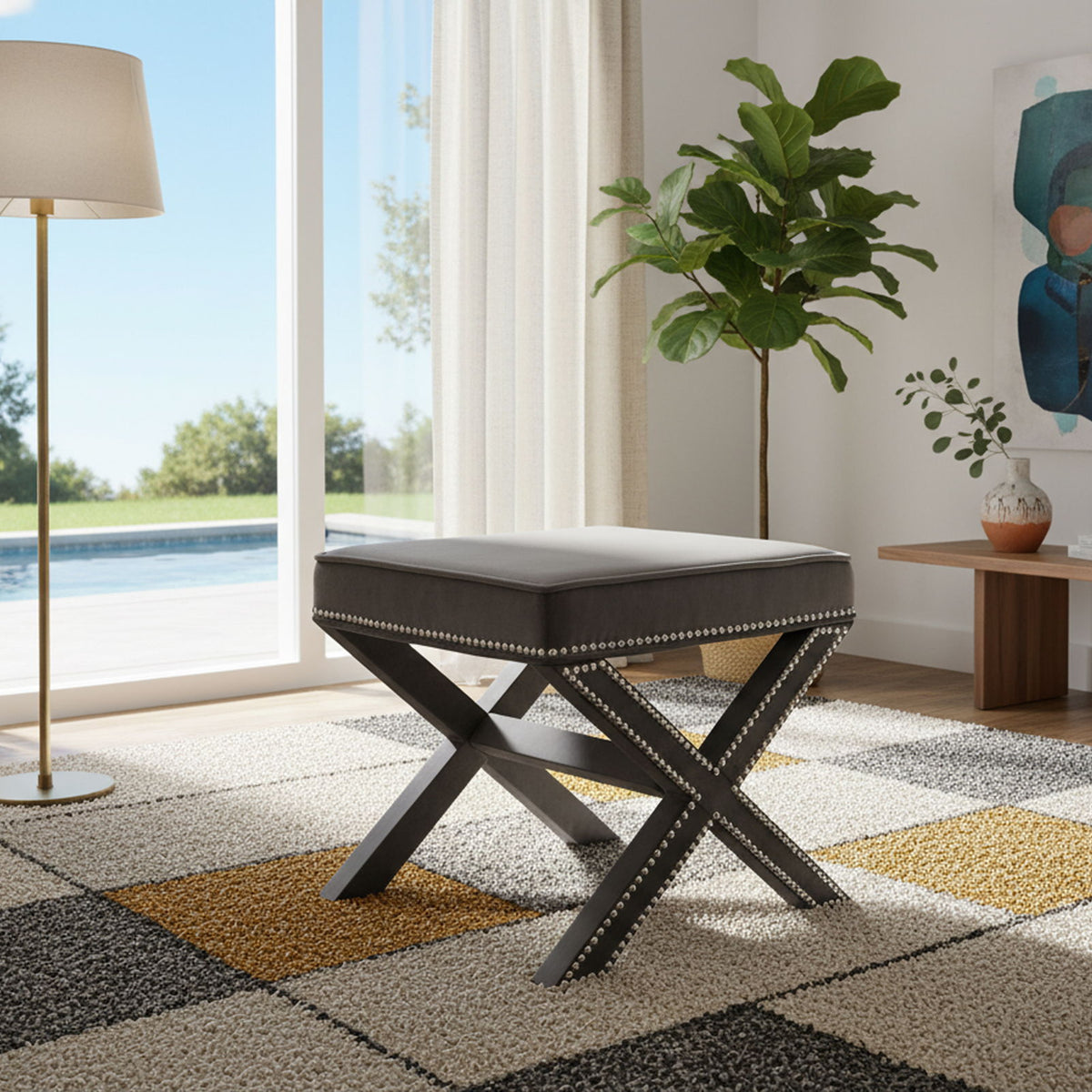 Nixon - Bench Ottoman