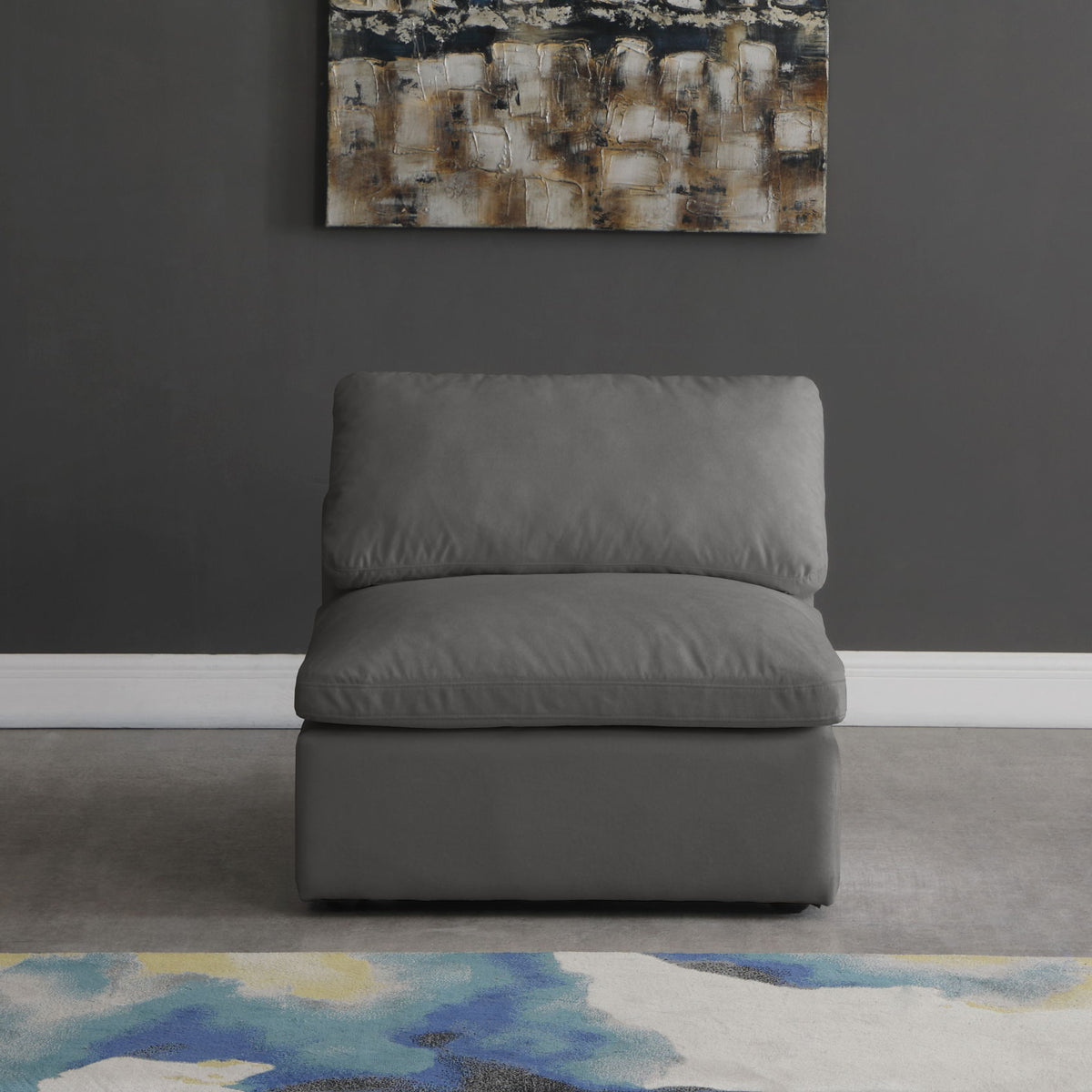 Plush - Modular Armless Chair