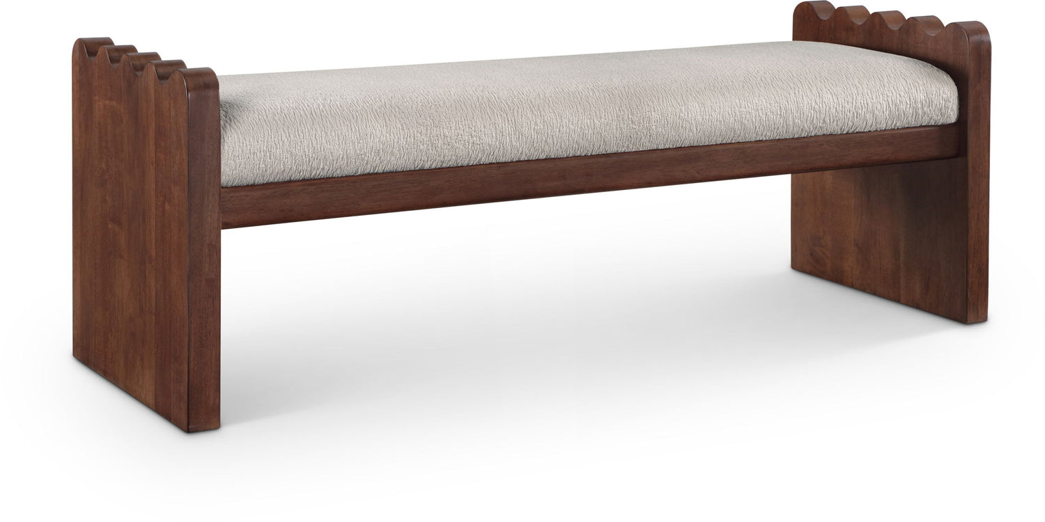 Sonia - Bench With Brown Base