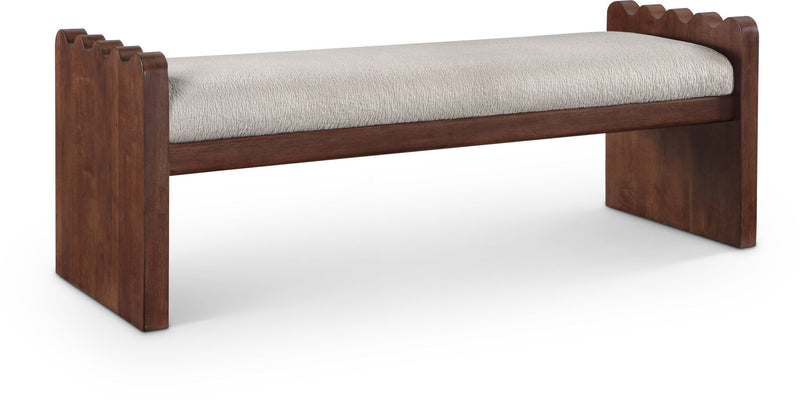Sonia - Bench With Brown Base