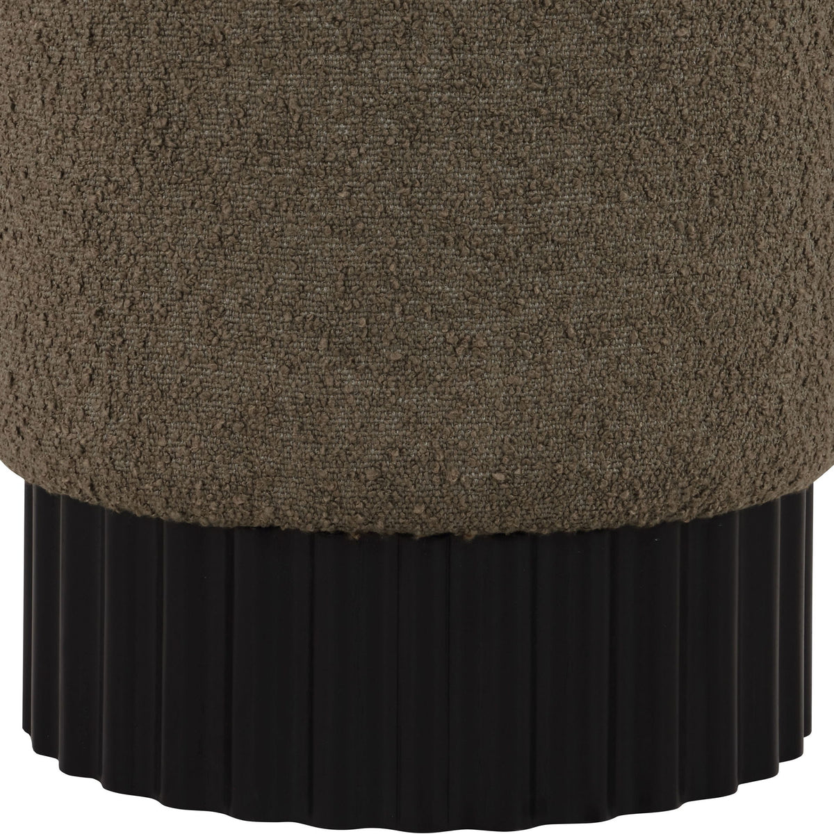 Veranda - Ottoman / Stool With Black Base