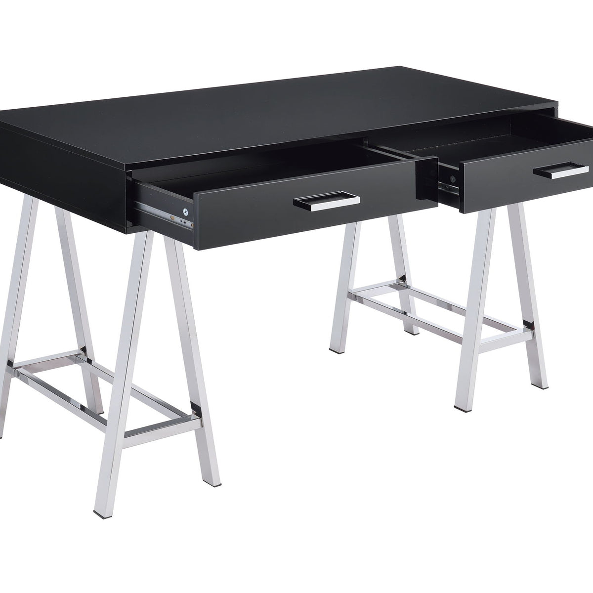 Coleen - High Gloss Writing Desk With USB